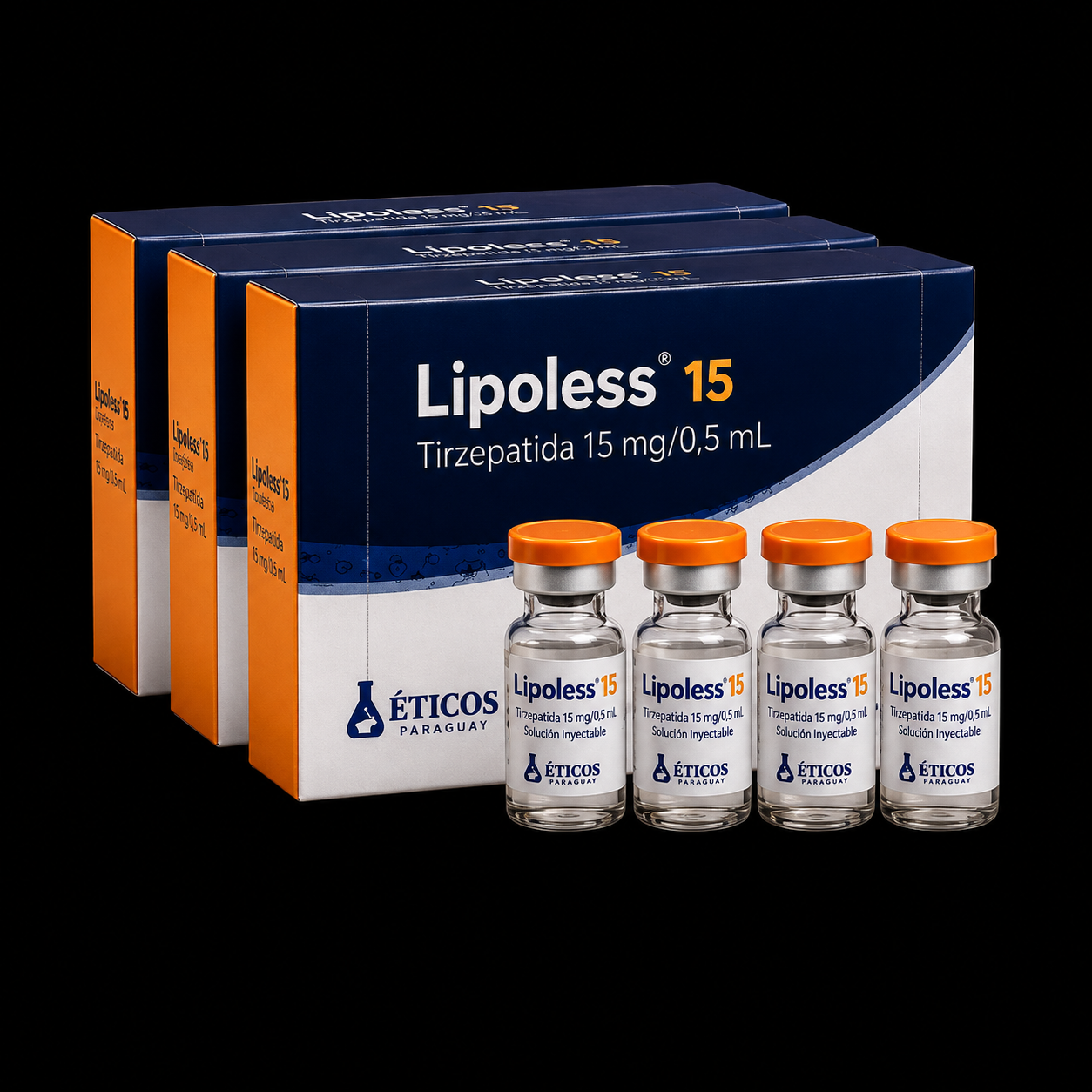 (03 Caixas) Lipoless 15mg