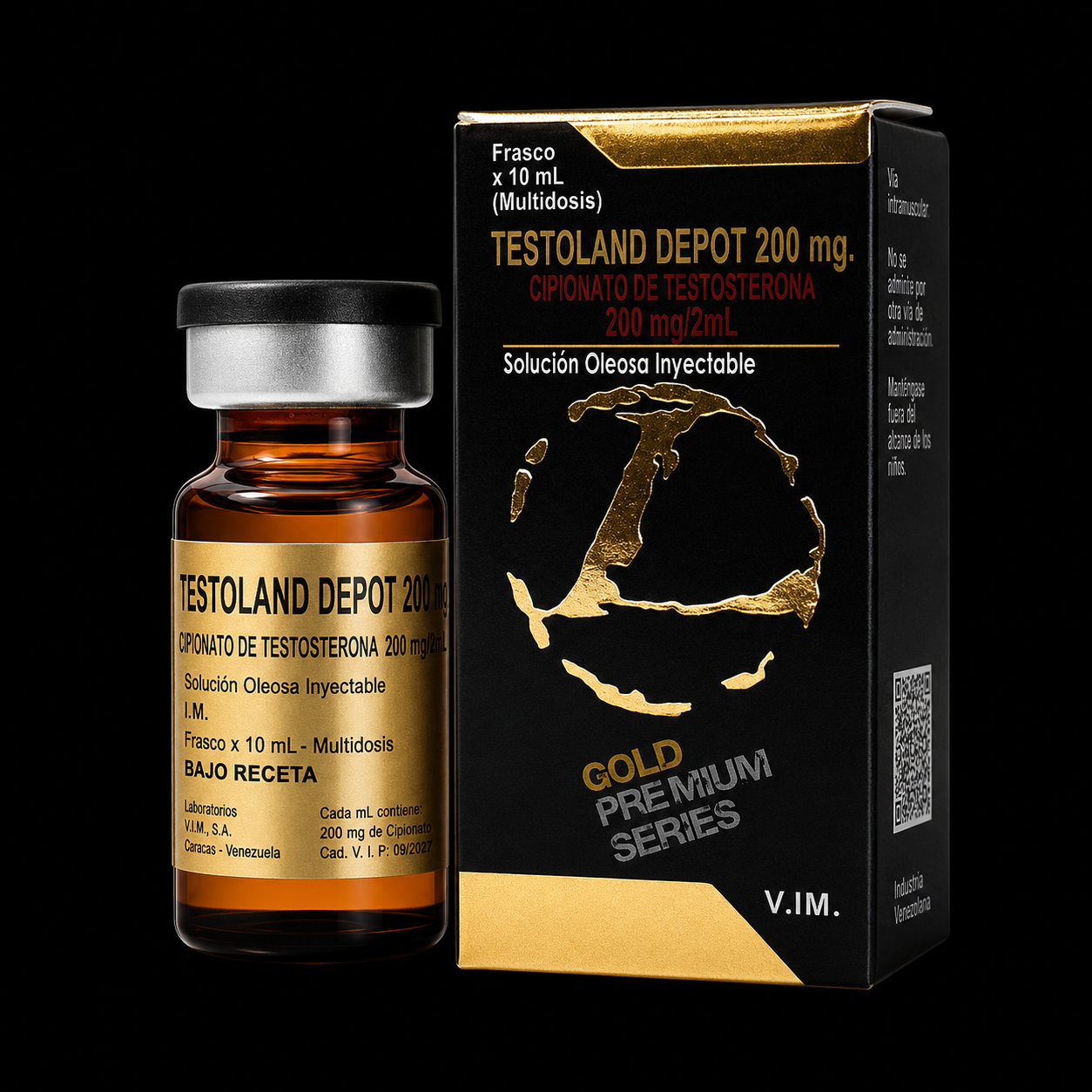 LANDER Cipionato de Testosterona Gold Labs