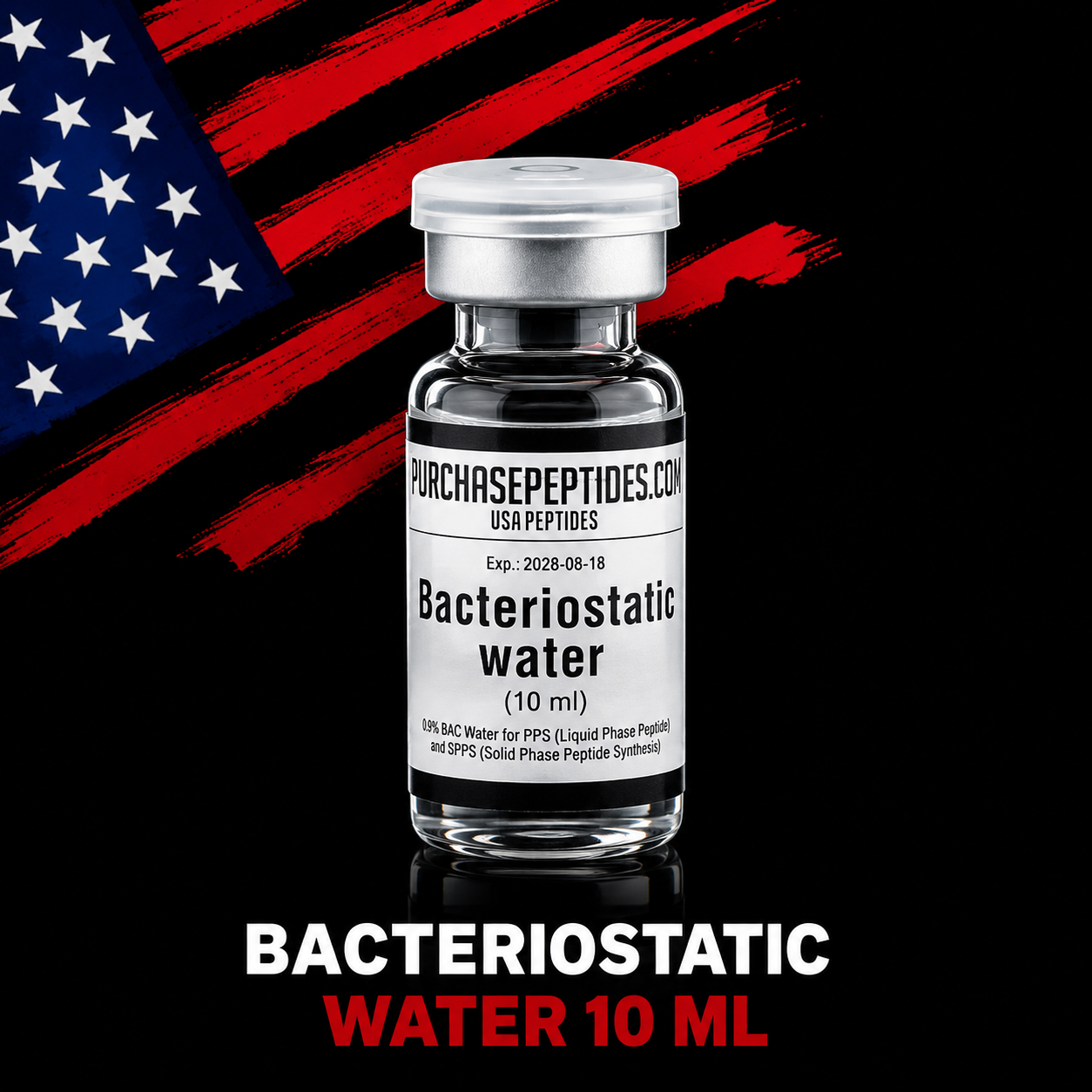 USA PEPTIDES Água Bacteriostática